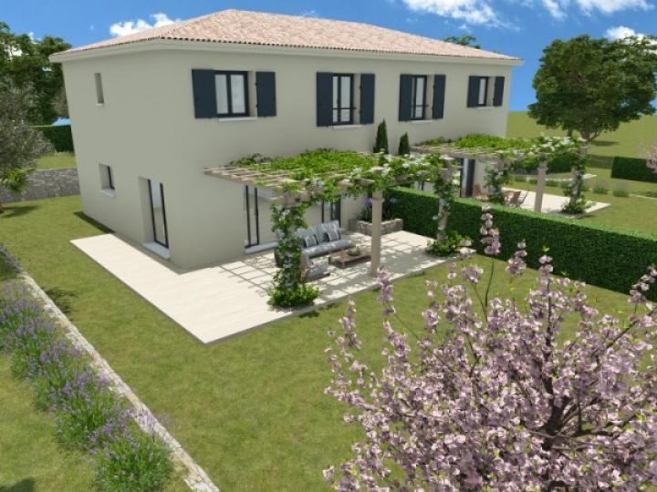 GRASSE (06130) | 900 m² | 450 000€ | Maison jumelée 4 pièces neuve à vendre