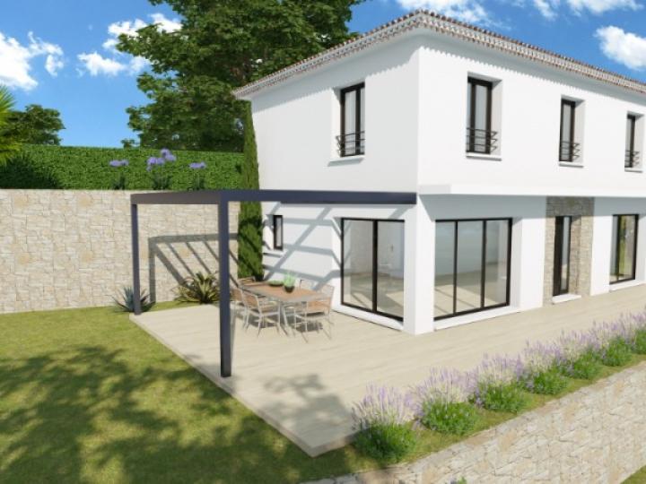 CHATEAUNEUF-VILLEVIEILLE (06390) | 1 950 m² | 476 000  € | Maison neuve 110m² à vendre