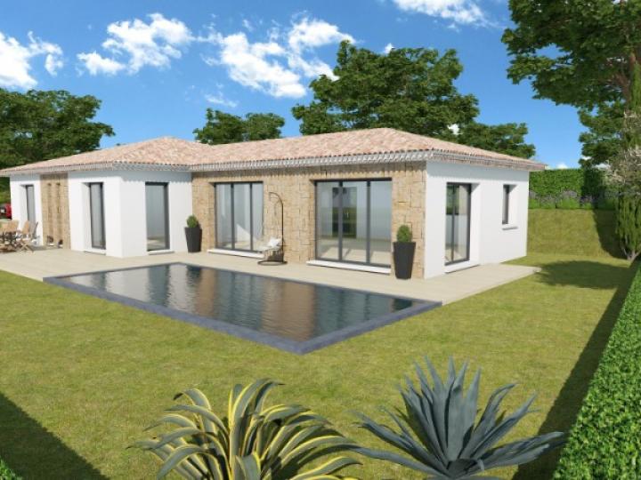 GRASSE (06130) | Terrain de 2081 m² | 778 000 € | Maison 4 pièces 120 m² neuve à vendre