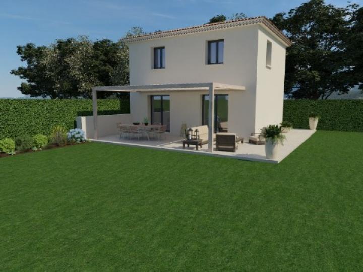 VALLAURIS (06220) | Terrain de 733 m² | 495 000 € | Maison de 80 m² neuve à vendre