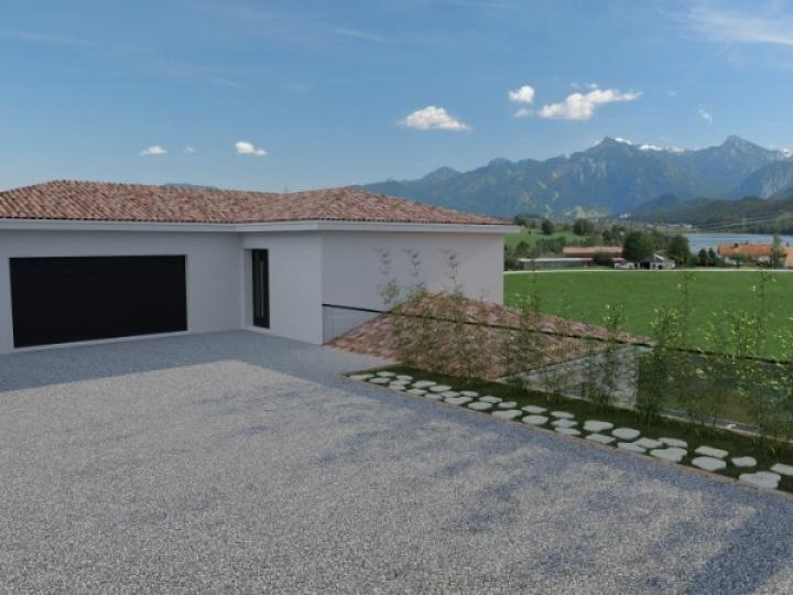 Roquefort-les-Pins (06330)|Terrain 2 500 m²|828 000 €|Maison 130 m² neuve