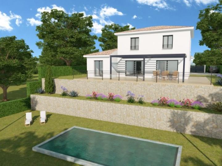 VENCE (06140) | Terrain de 1000 m² | 698 000 € | Maison 4 pièces neuve à vendre