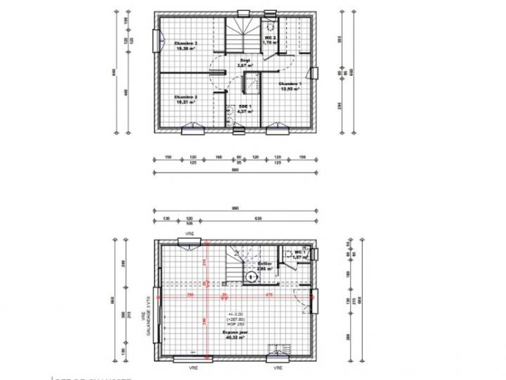 Falicon (06950) | 582 m² |610 000 € | Maison de 90 m² neuve et terrain à vendre