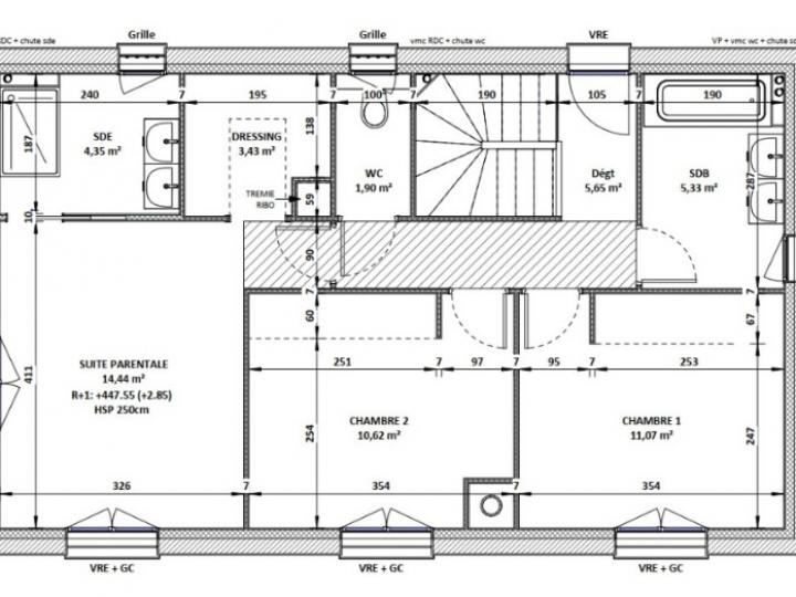 CHATEAUNEUF-VILLEVIEILLE (06390) | 1 950 m² | 355 000 € | Maison neuve 110m² à vendre