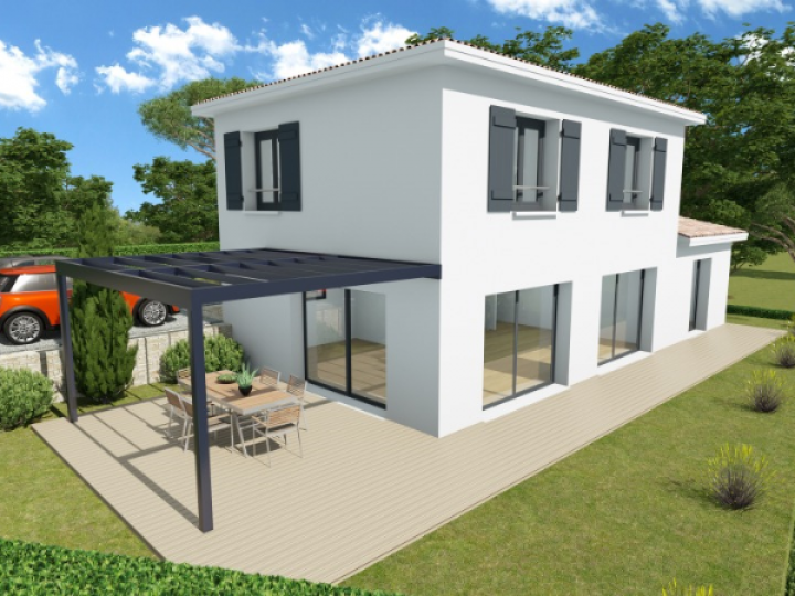 VENCE (06140) | Terrain de 850 m² | 690 000 € | Maison 120 m² neuve à vendre