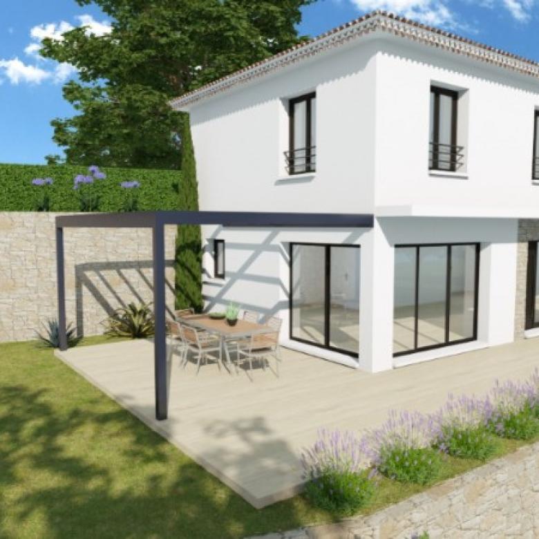 CHATEAUNEUF-VILLEVIEILLE (06390) | 1 950 m² | 355 000 € | Maison neuve 110m² à vendre