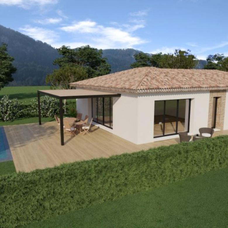 LA COLLE SUR LOUP (06044) | 747 m² | 775 000 € | Villa neuve 117 m² à vendre