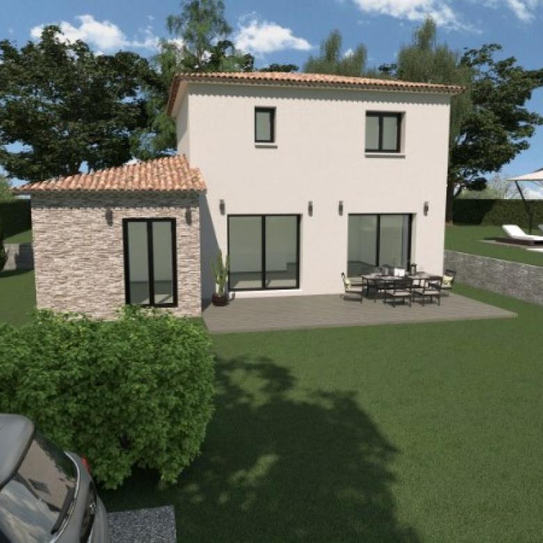 DRAP (06340)| Terrain de 1815 m² | 530 000 € | Maison neuve 100 m² à vendre