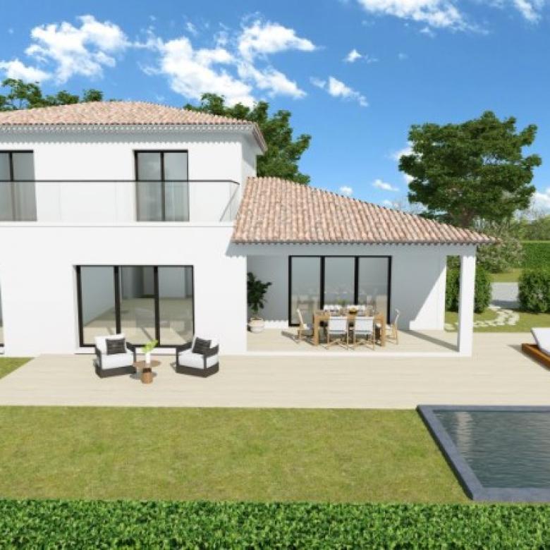 VENCE (06140) | Terrain de 900 m² | 810 000 € | Maison 145 m2 neuve à vendre